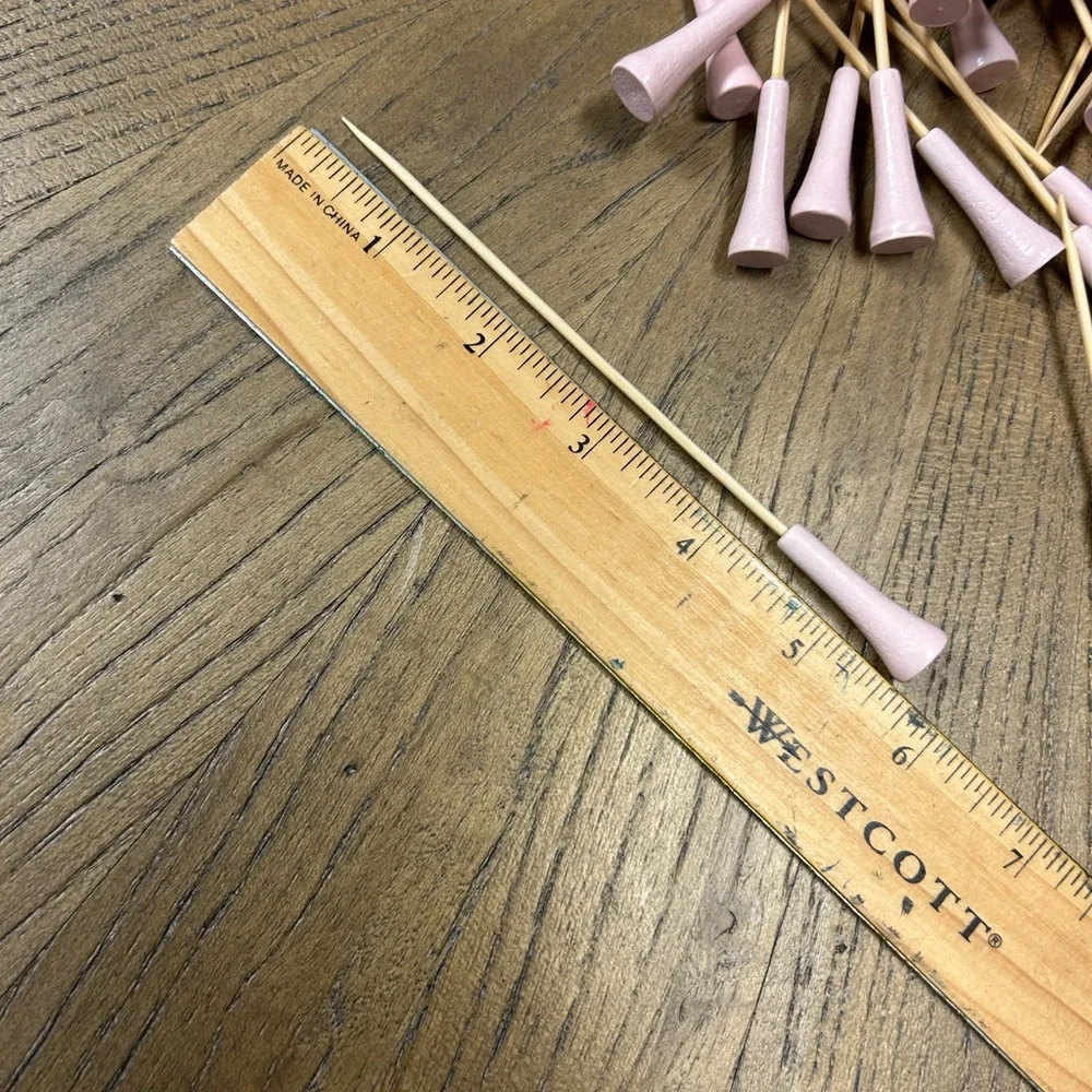 Golf Tee Sticks for Baby Shower Cakes or Cupcakes
